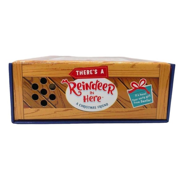 New Reindeer in Here Book & 10" Plush Gift Set Target Special Edition Christmas - Picture 5 of 6